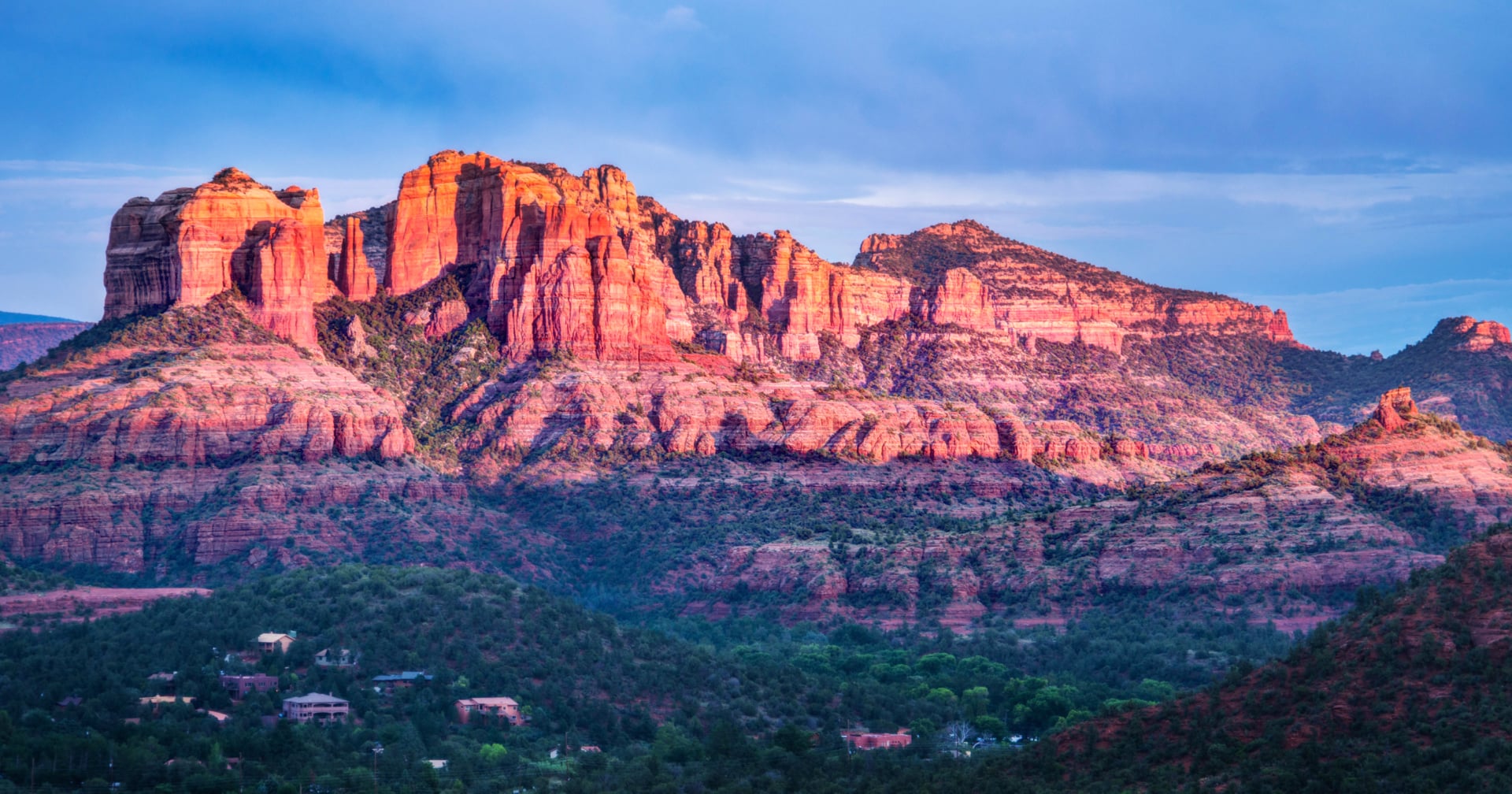 Sedona Red Rocks at 320 x 480 iPhone size wallpapers HD quality