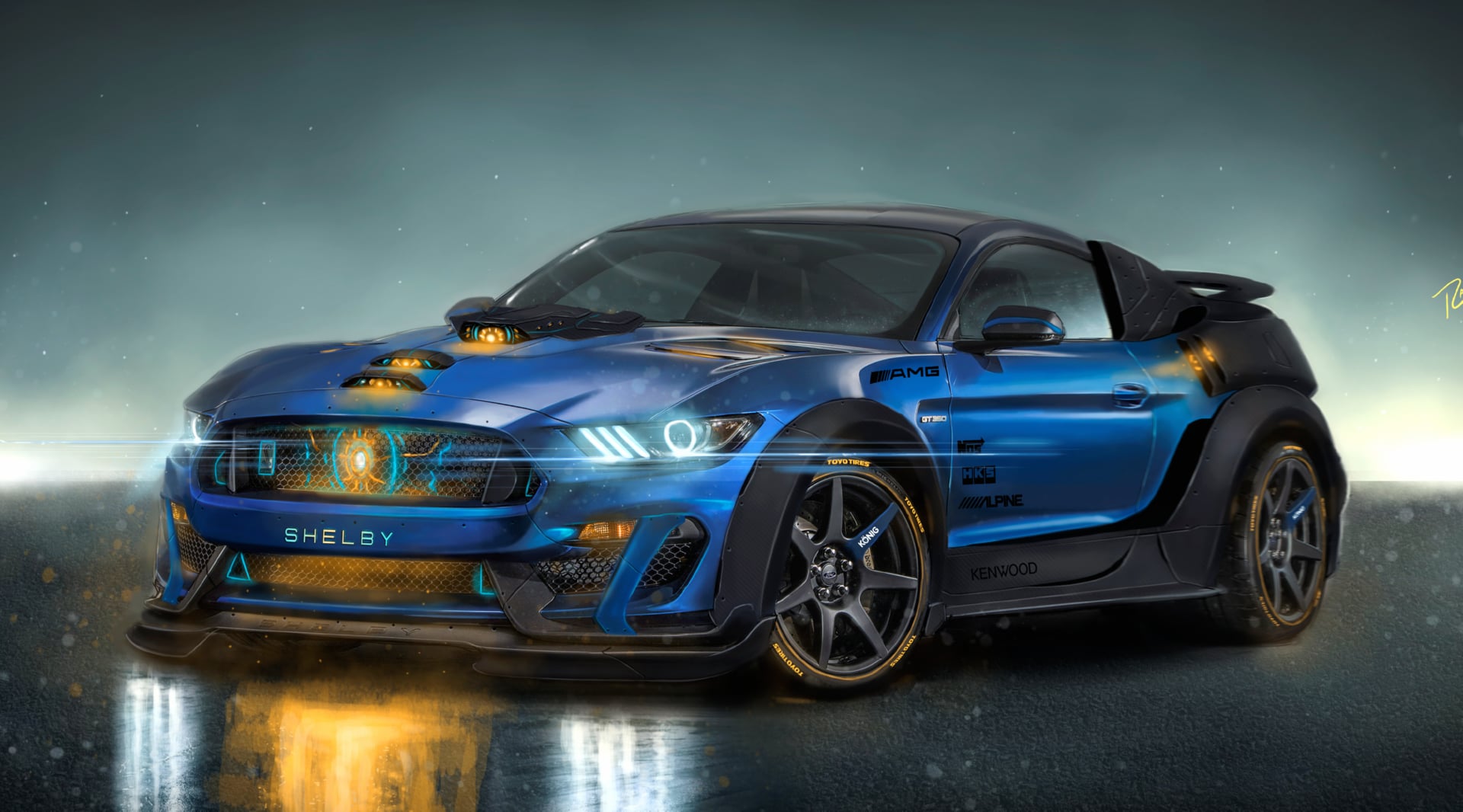 Shelby GT350R at 640 x 1136 iPhone 5 size wallpapers HD quality