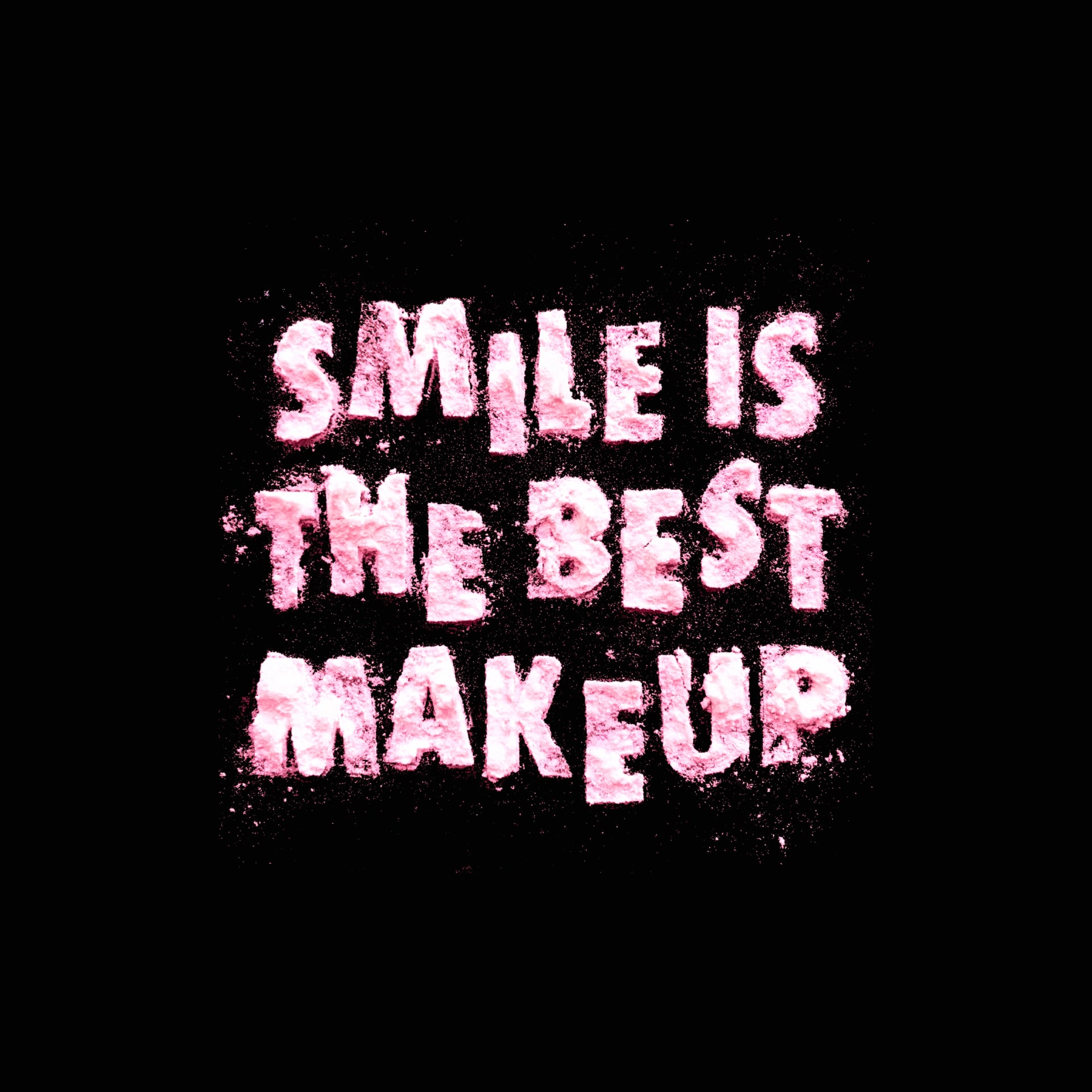 Smile is the Best Makeup at 1334 x 750 iPhone 7 size wallpapers HD quality
