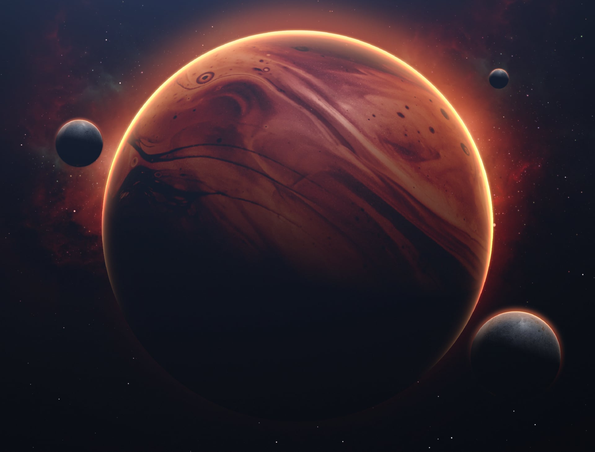 Solarus planet at 1600 x 1200 size wallpapers HD quality
