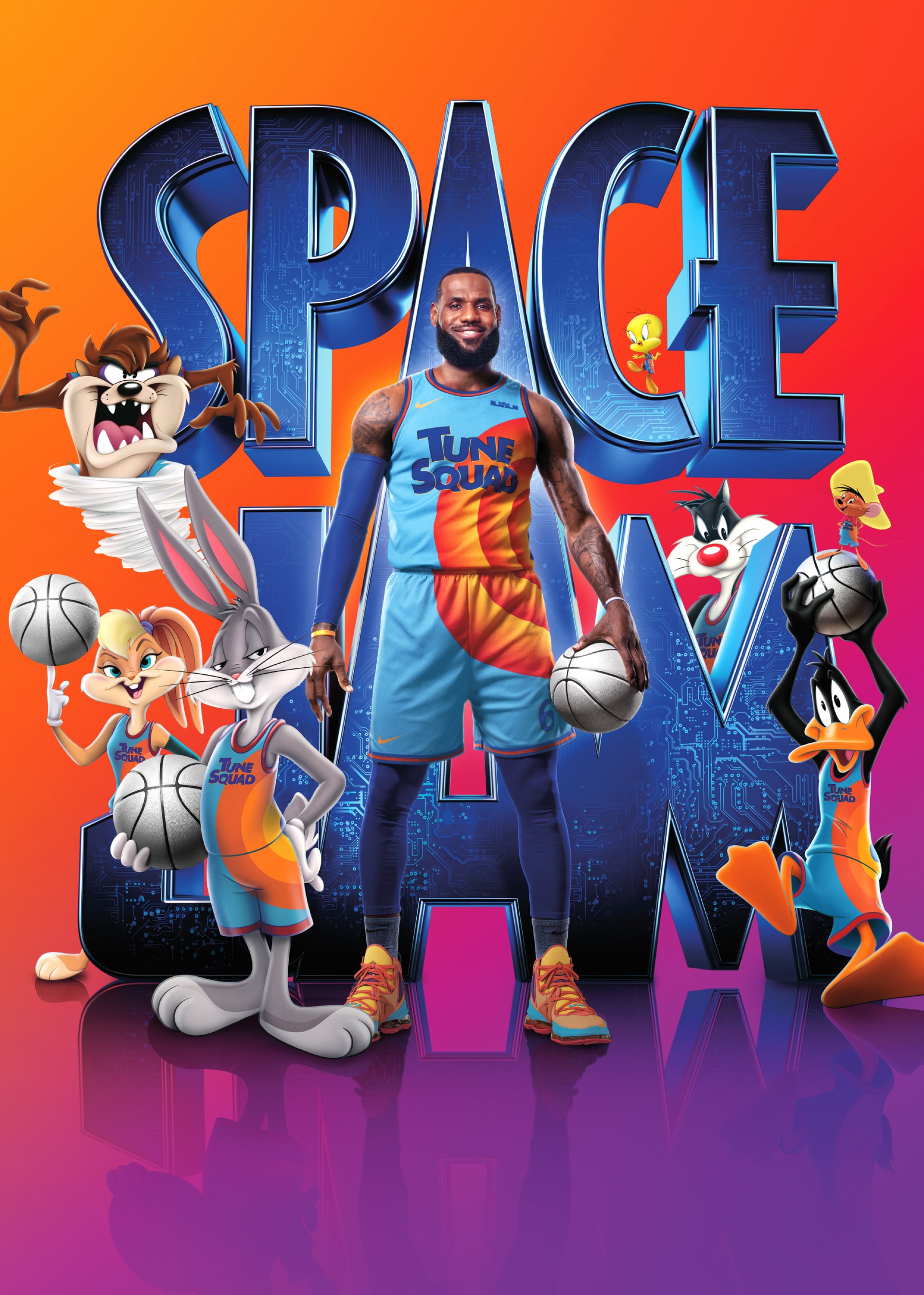Space Jam A New Legacy at 320 x 480 iPhone size wallpapers HD quality