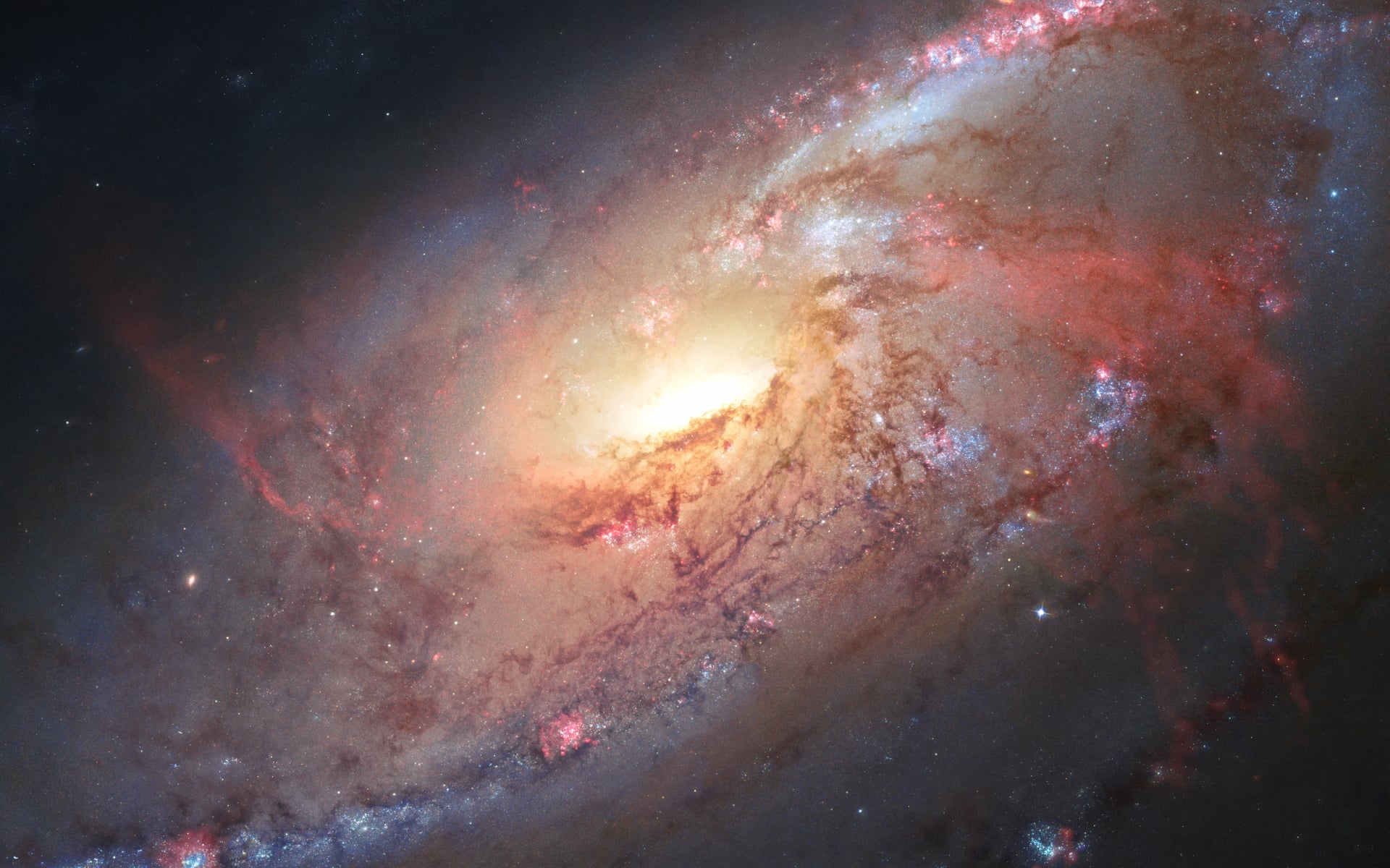 Spiral galaxy at 640 x 1136 iPhone 5 size wallpapers HD quality
