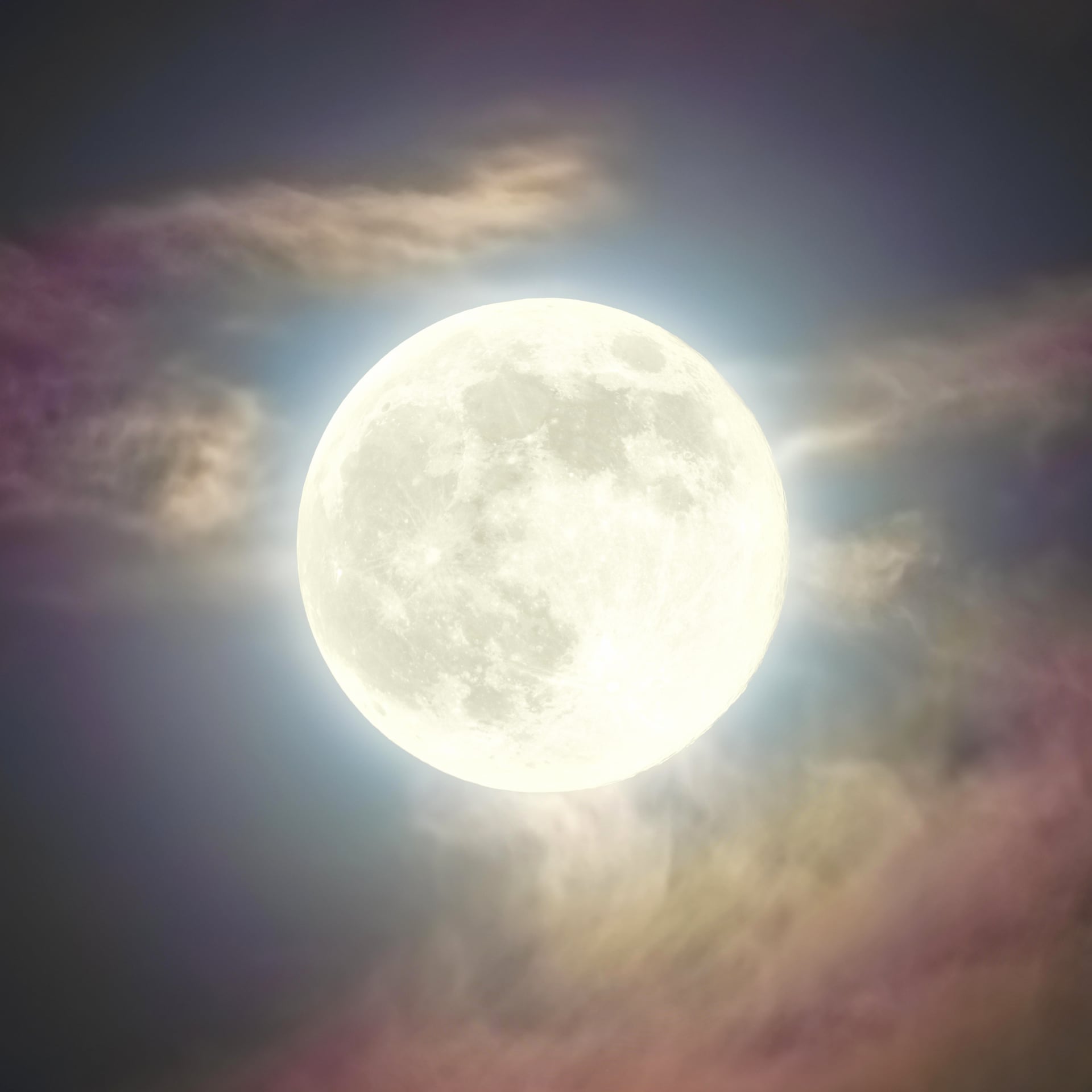 Super Pink Moon at 1152 x 864 size wallpapers HD quality