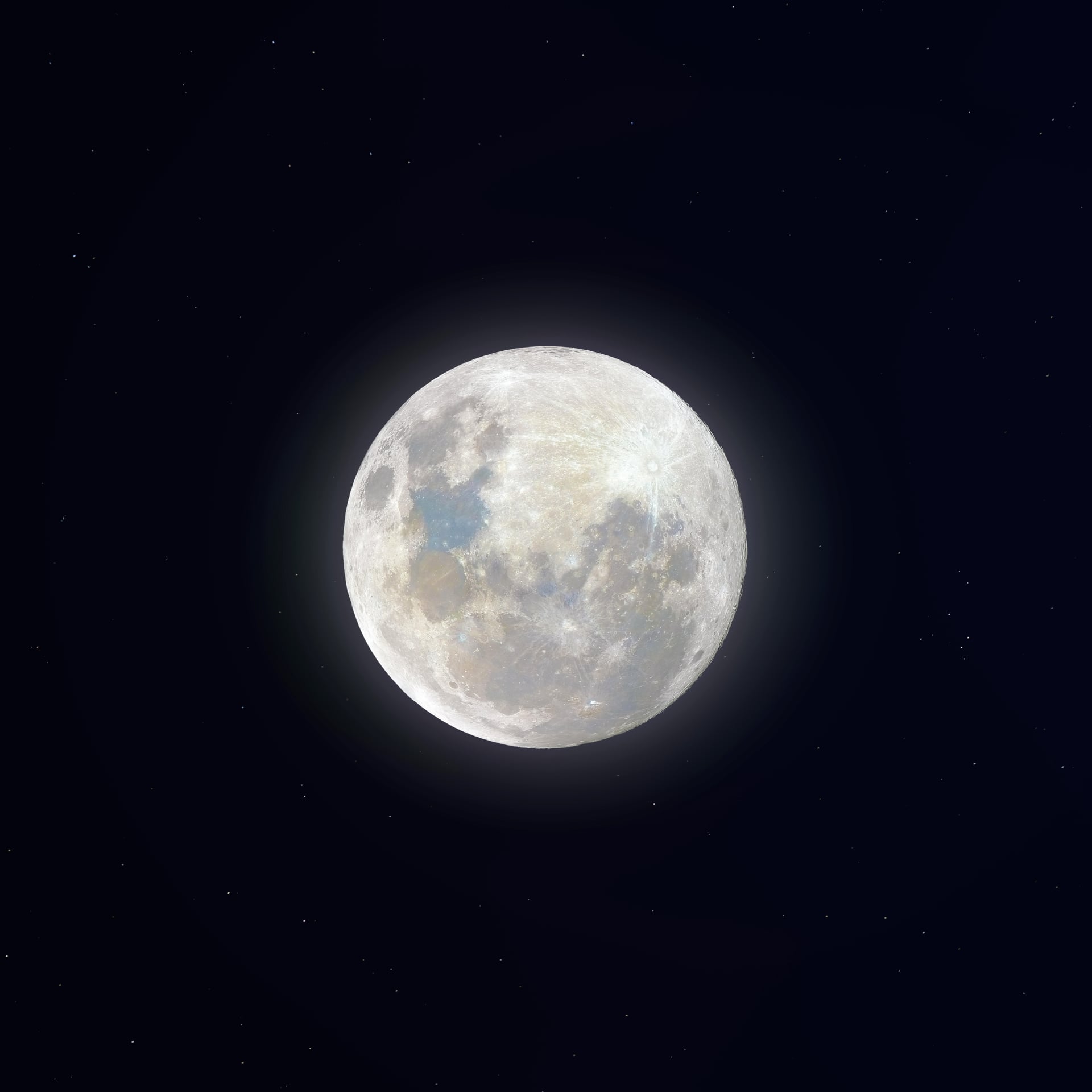 Super Snow Moon at 1600 x 1200 size wallpapers HD quality
