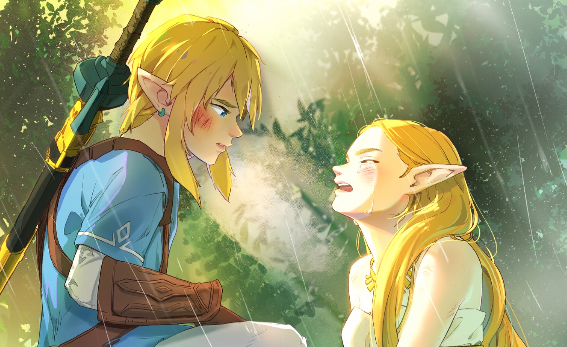 The Legend of Zelda Tears of the Kingdom at 640 x 1136 iPhone 5 size wallpapers HD quality