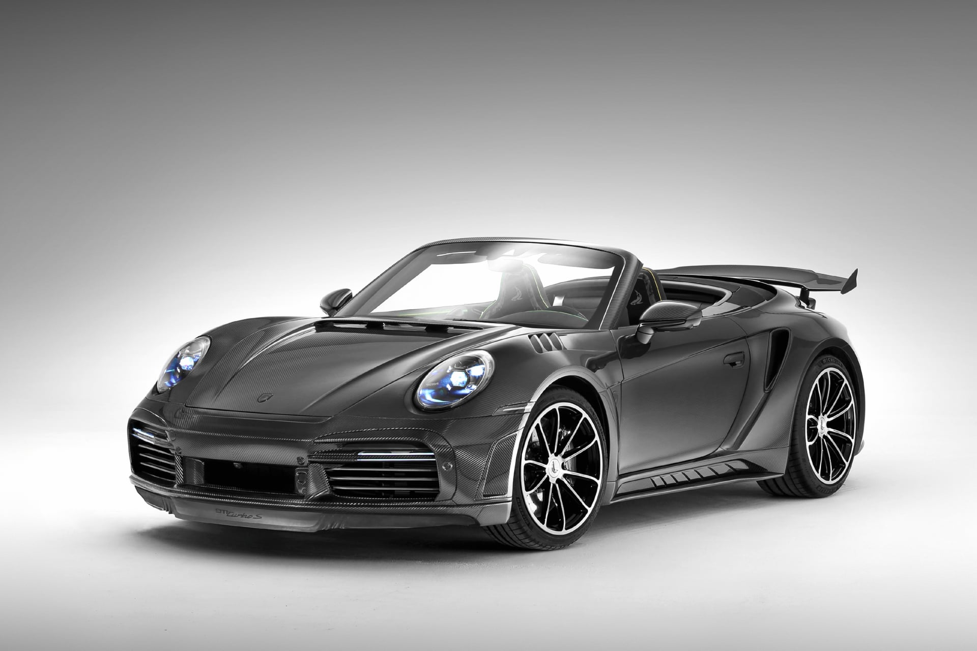 TopCar Porsche 911 Turbo S Stinger GTR Cabriolet Carbon Edition at 1152 x 864 size wallpapers HD quality