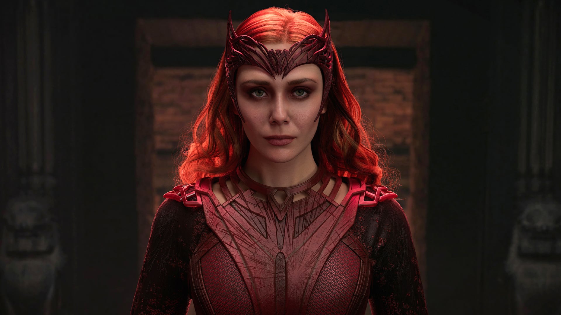 Wanda Maximoff at 640 x 960 iPhone 4 size wallpapers HD quality