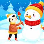 Digital Art Snowman mobile wallpapers