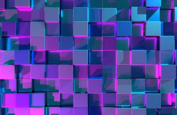 Abstract 3D cubes wallpapers hd quality