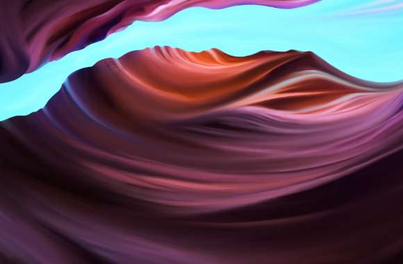 Abstract Antelope Canyon wallpapers hd quality