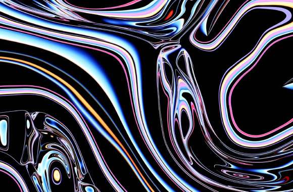 Abstract Apple Pro Display XDR