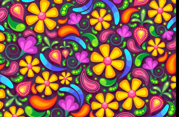 Abstract Floral designs wallpapers hd quality