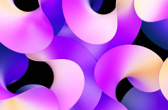 Abstract Purple curves wallpapers hd quality