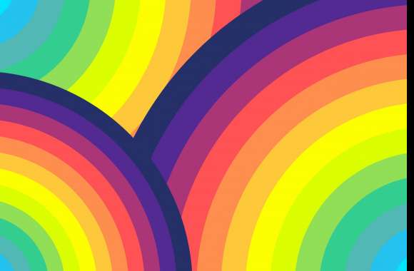 Abstract Rainbow colors