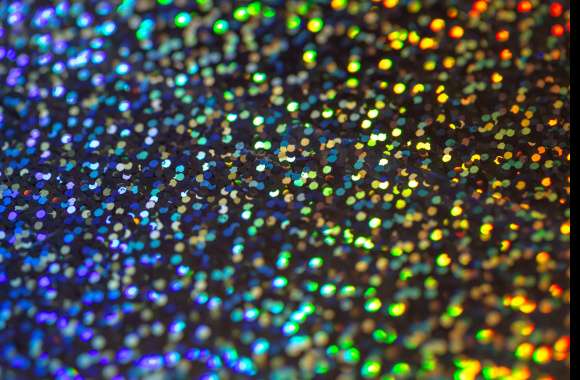 Abstract Rainbow Glitter