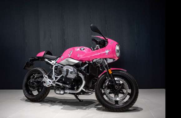 BMW R nineT Racer voor Think Pink wallpapers hd quality