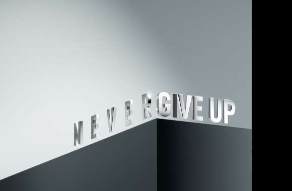 Digital Art Never Give Up wallpapers hd quality