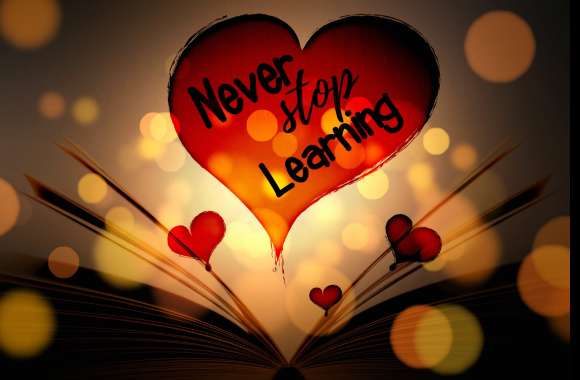 Digital Art Never Stop Learning wallpapers hd quality