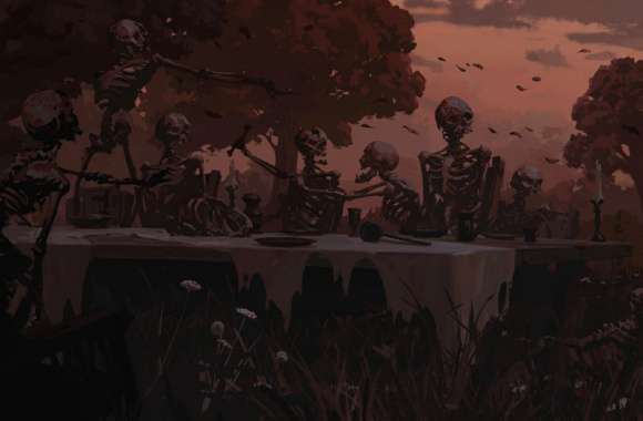 Digital Art Skeleton wallpapers hd quality