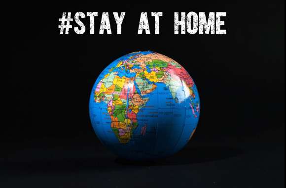 Digital Art Stay Home wallpapers hd quality