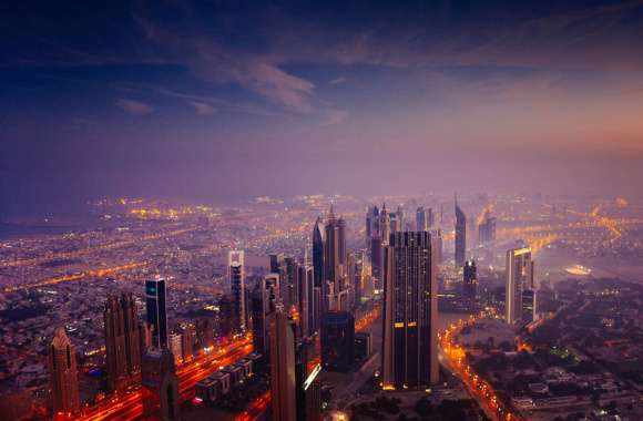 Dubai City Skyline wallpapers hd quality