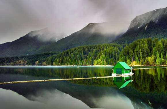 Floating Cabin wallpapers hd quality