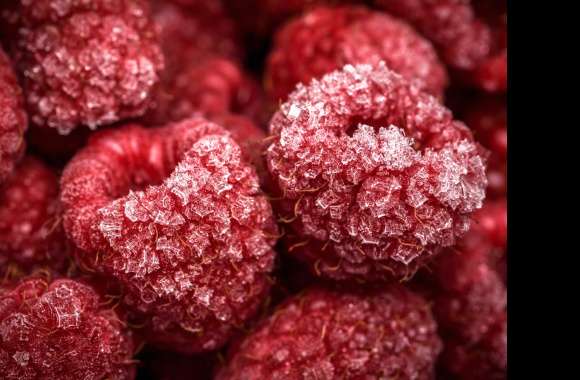 Frozen Raspberries wallpapers hd quality