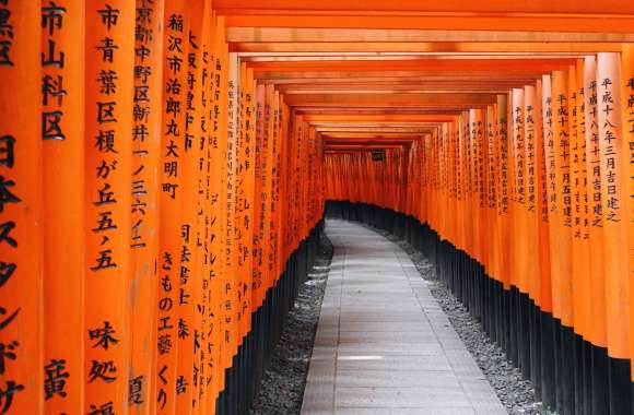 Fushimi Inari Taisha wallpapers hd quality