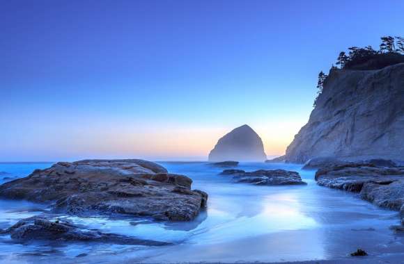 Haystack Rock wallpapers hd quality