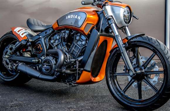 Indian Motorcycle Metz Scout Bibber Hundred wallpapers hd quality