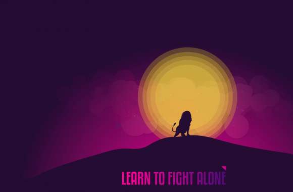 Learn to Fight Alone wallpapers hd quality