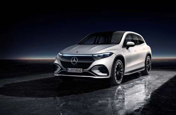 Mercedes-Benz EQS 450+ SUV AMG Line wallpapers hd quality