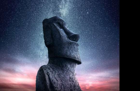 Moai statue wallpapers hd quality