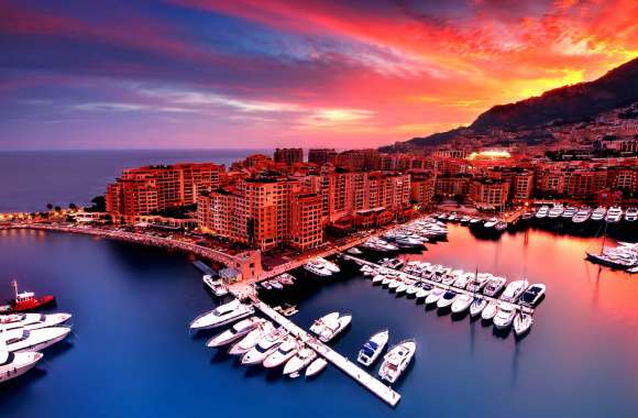 Port Fontvieille wallpapers hd quality