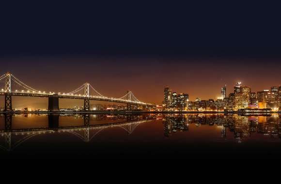 San Francisco-Oakland Bay Bridge wallpapers hd quality