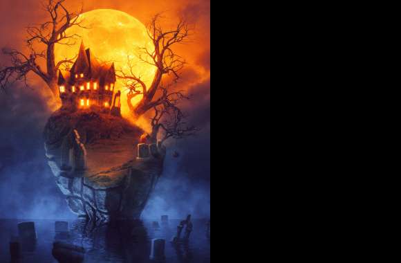 Scary house wallpapers hd quality