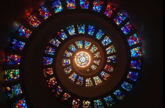 Spiral ceiling