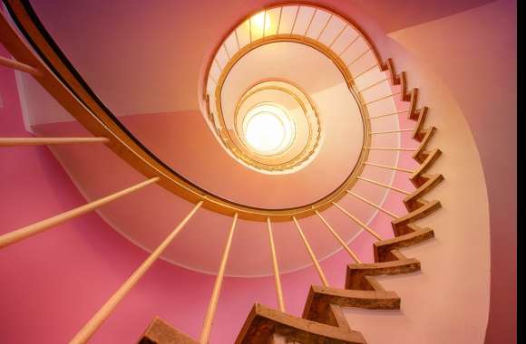 Spiral stairs wallpapers hd quality
