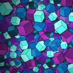 Abstract 3D cubes wallpapers for android