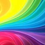 Abstract Rainbow colors desktop wallpaper