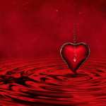Digital Art Red heart wallpapers hd