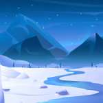 Digital Art Winter wallpapers for iphone