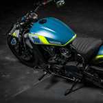 Indian Motorcycles Scout Bobber Sixty Neon high definition photo