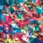 Abstract Triangles wallpaper