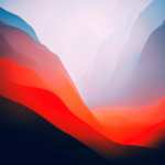 Abstract macOS Monterey new wallpapers