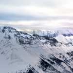 Glacier mountains widescreen