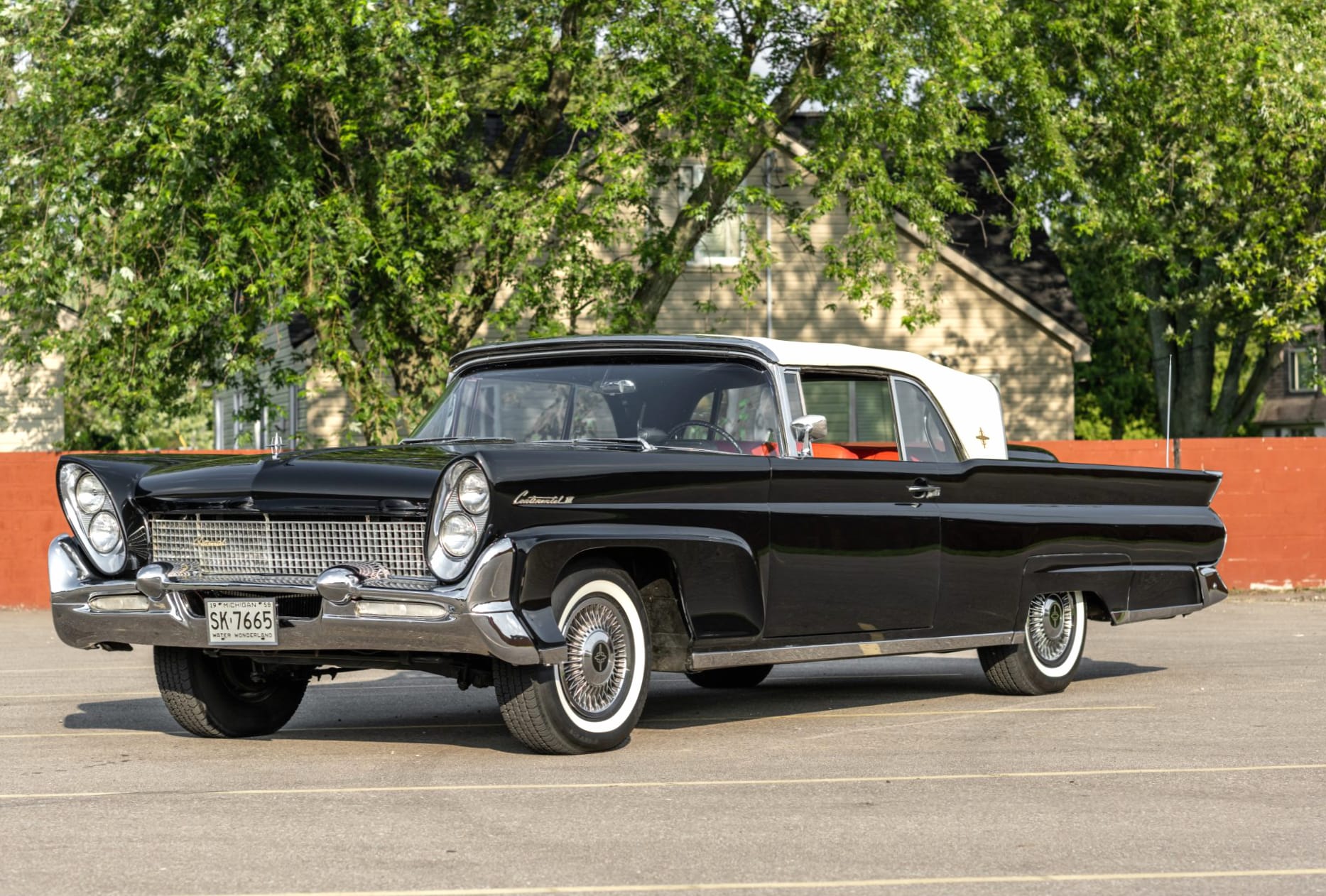 1958 Lincoln Continental Mark III Convertible - Image Abyss wallpapers HD quality