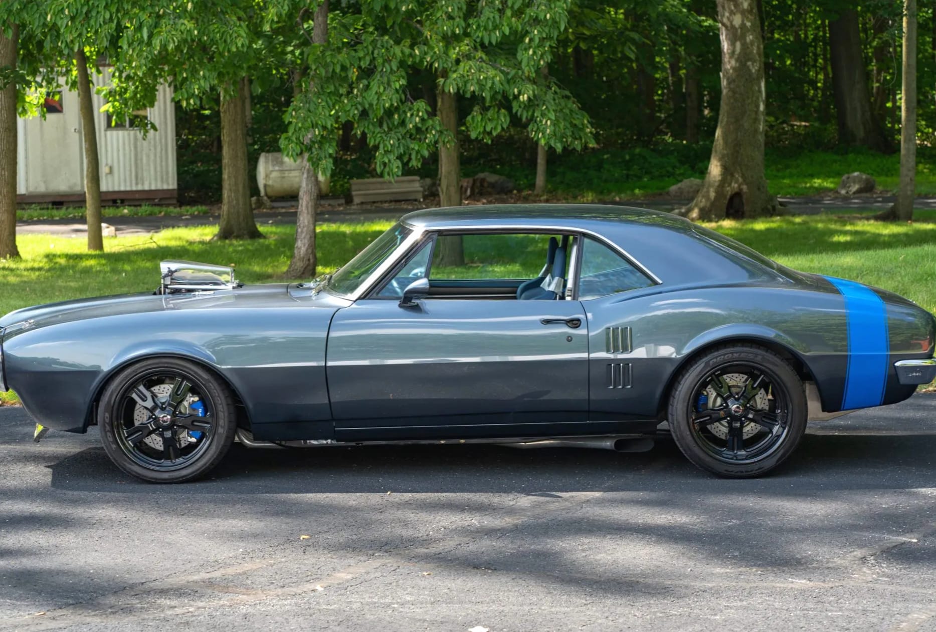 1967 Pontiac Firebird Coupe - Image Abyss at 640 x 960 iPhone 4 size wallpapers HD quality