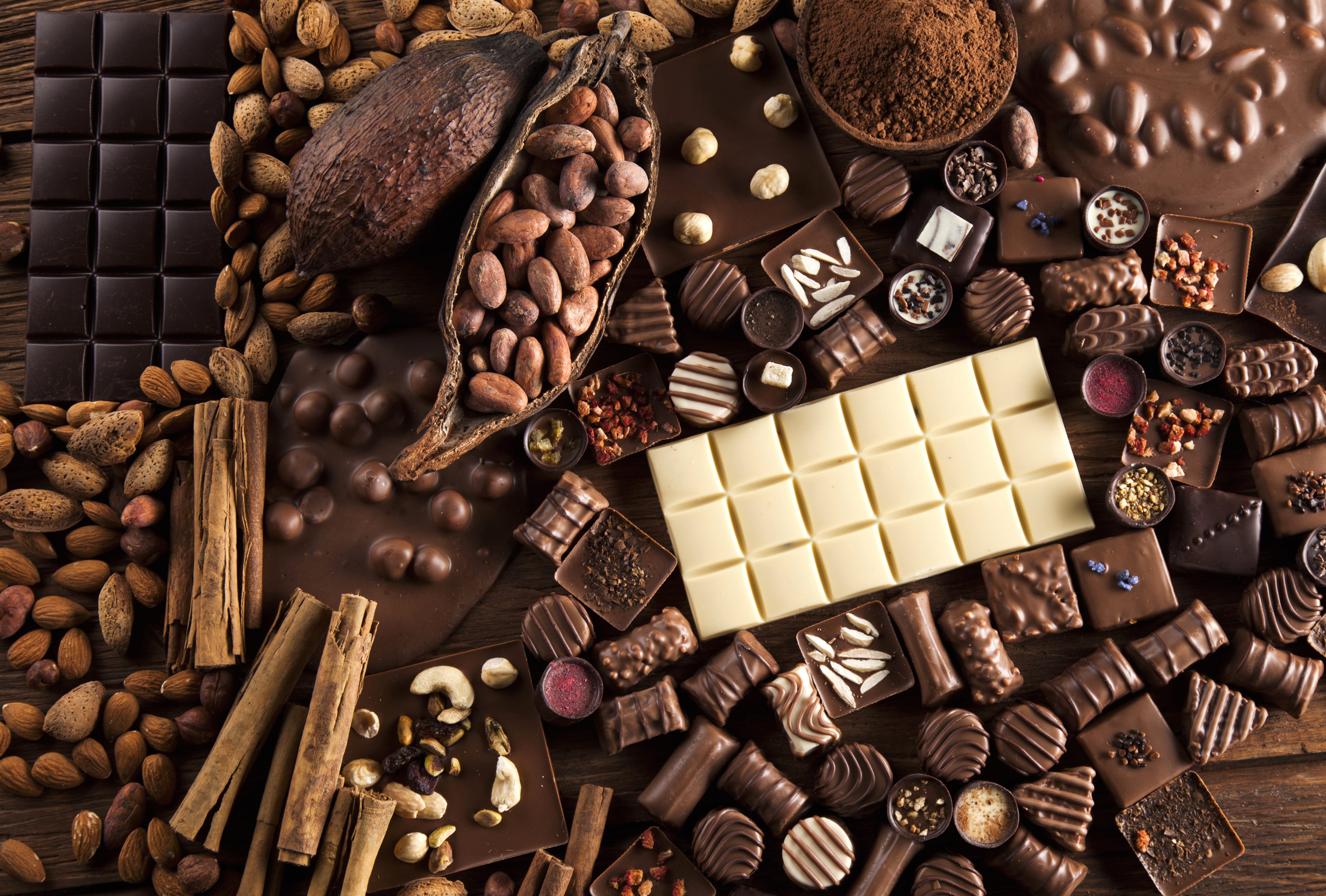 4K Ultra Choco-Nut Delight Still Life wallpapers HD quality