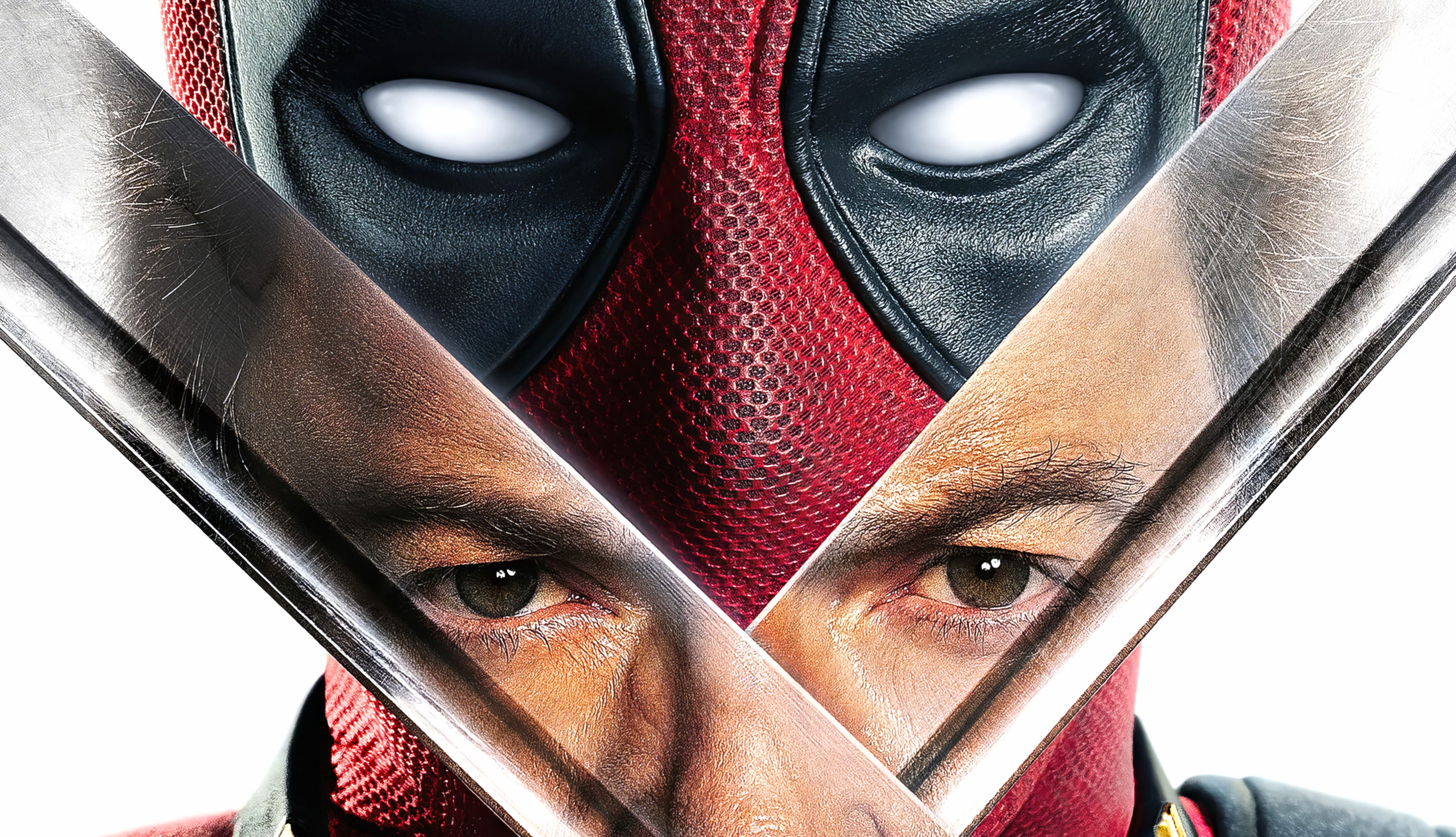 4K Ultra Deadpool & Wolverine Clash wallpapers HD quality